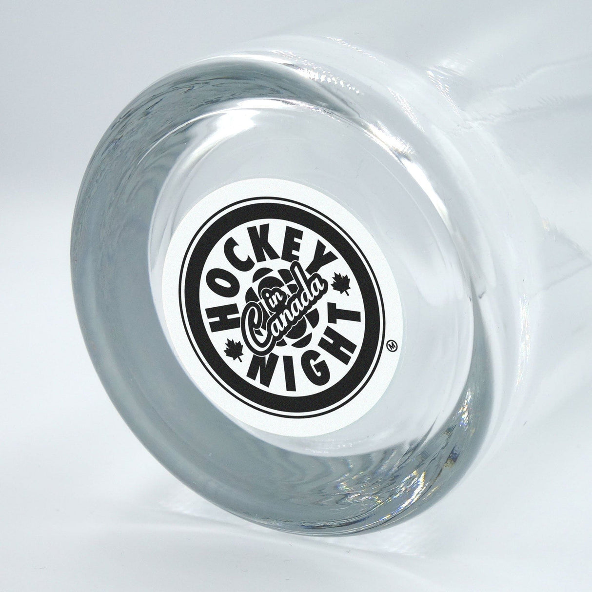 Modern and Retro Hockey Night In Canada 16oz Glass Pair