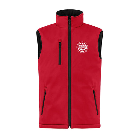 HNIC White Logo Insulated Soft Shell Vest