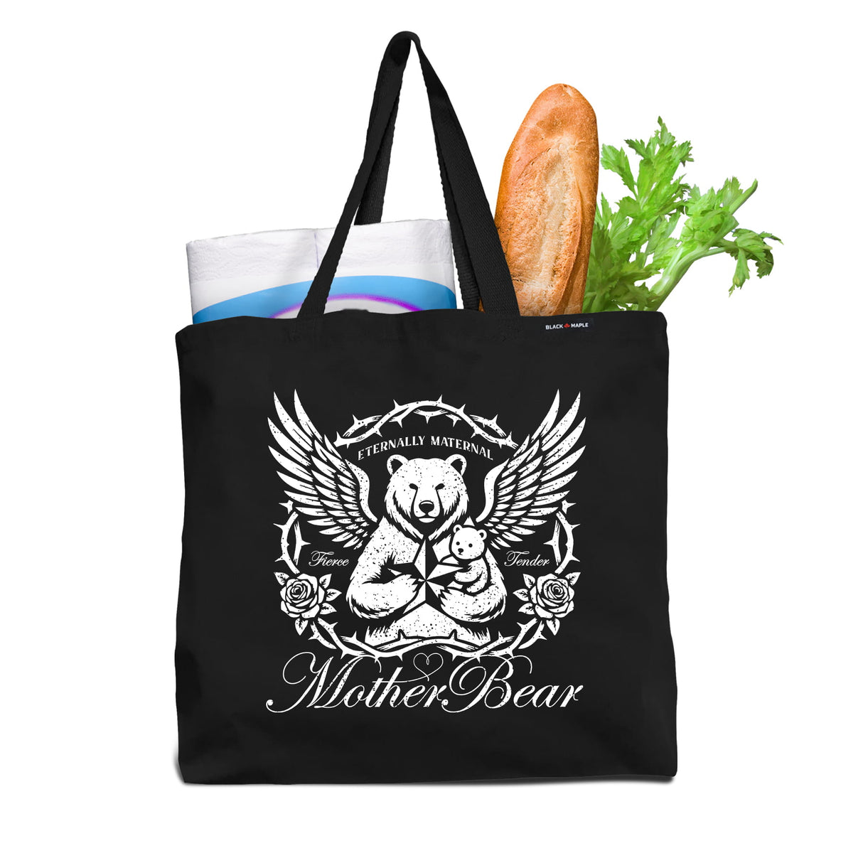 Hardcore Mother Bear Tote Bag