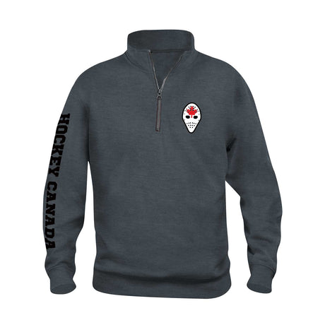 Hockey Canada Goalie Mask Quarter Zip Sweatshirt