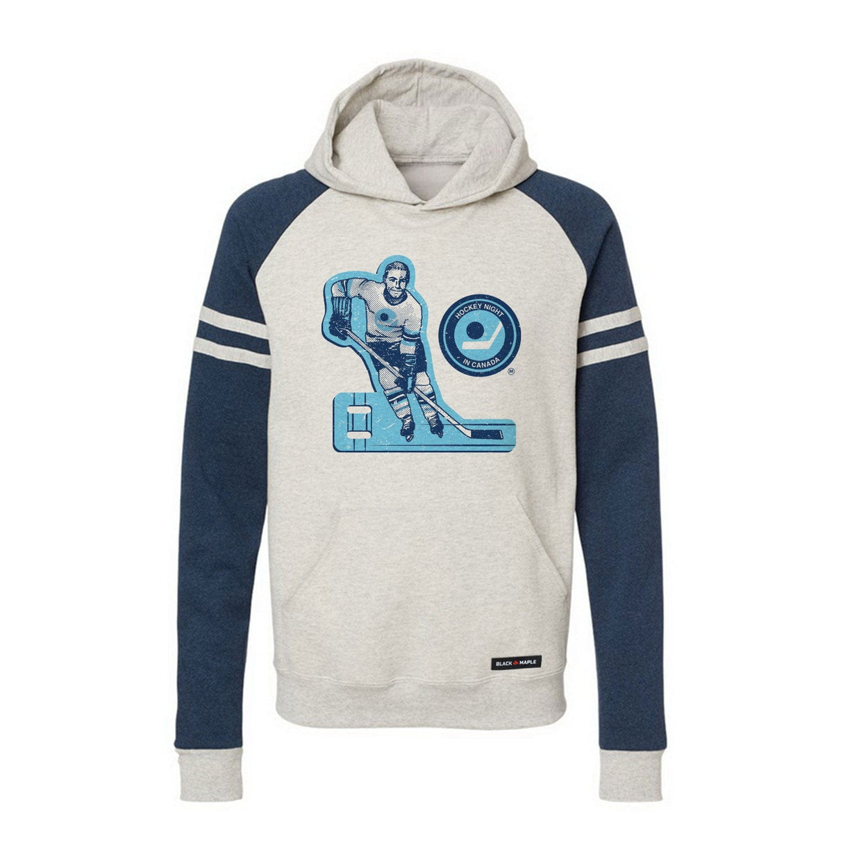 Hockey Night In Canada Vintage Table Hockey Varsity Hoodie