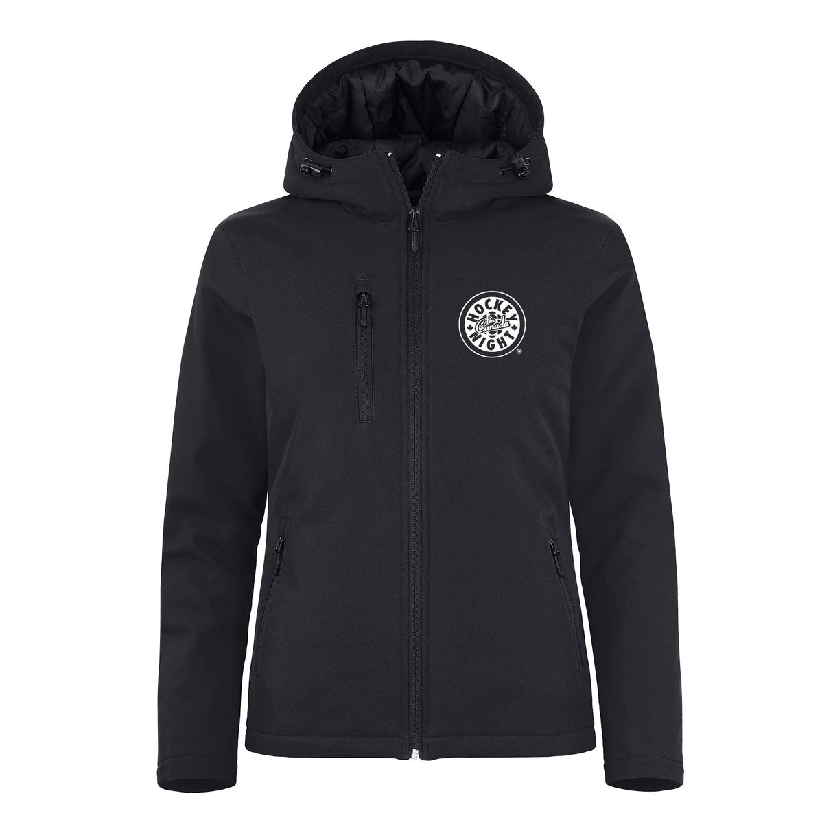 HNIC White Logo Insulated Soft Shell Jacket