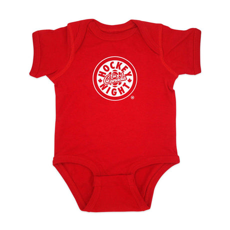 Hockey Night in Canada White Logo Baby Onesie