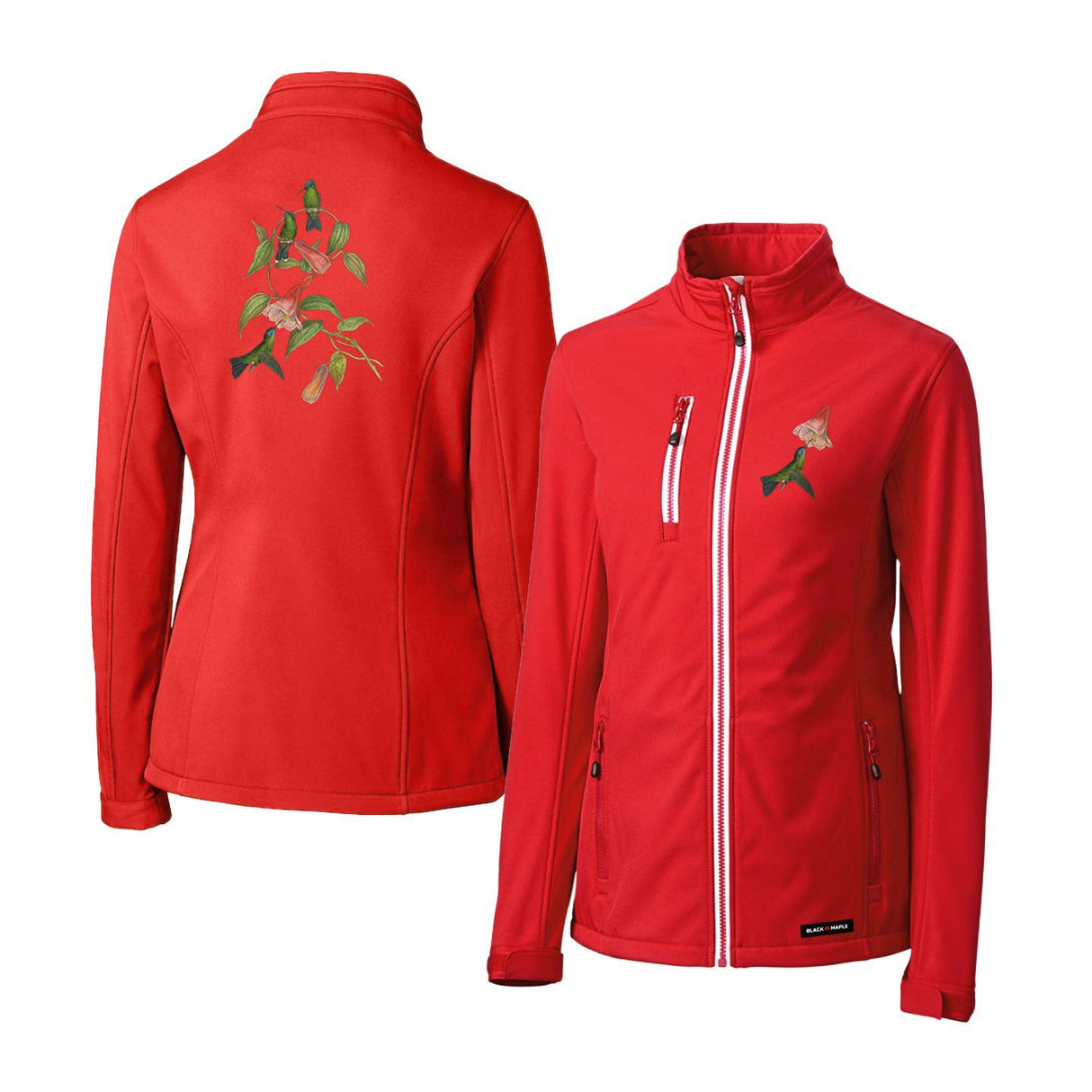Hummingbirds Womens Softshell Jacket