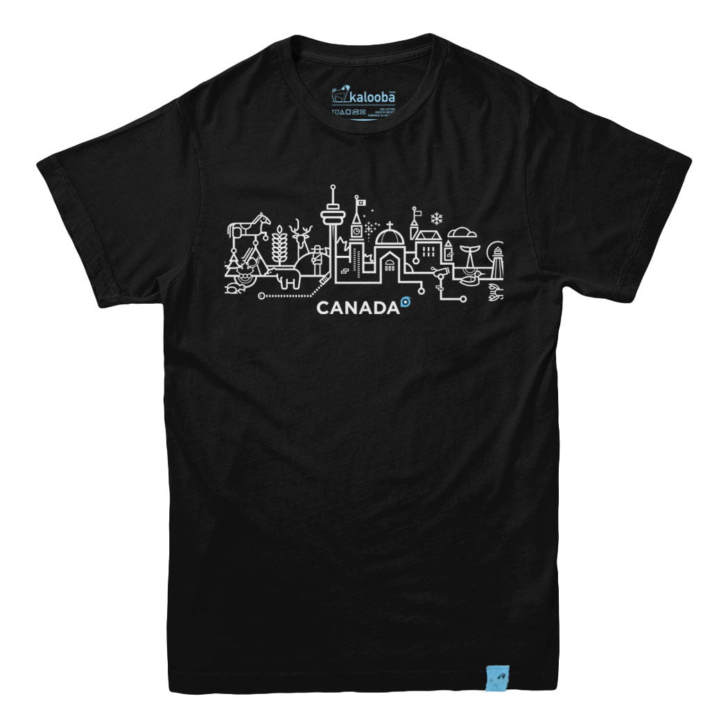 Kalooba Canada Skyline T-shirt