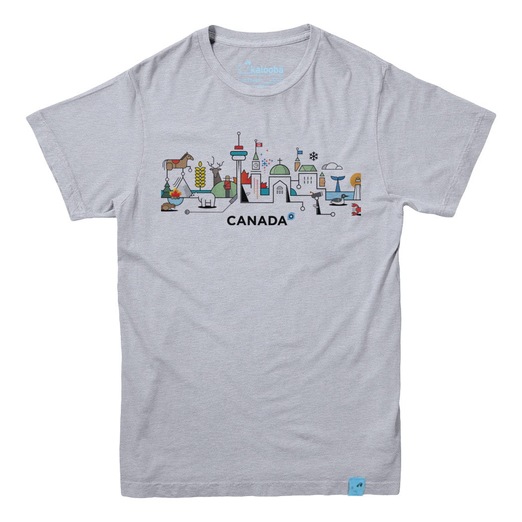 Kalooba Canada Skyline T-shirt