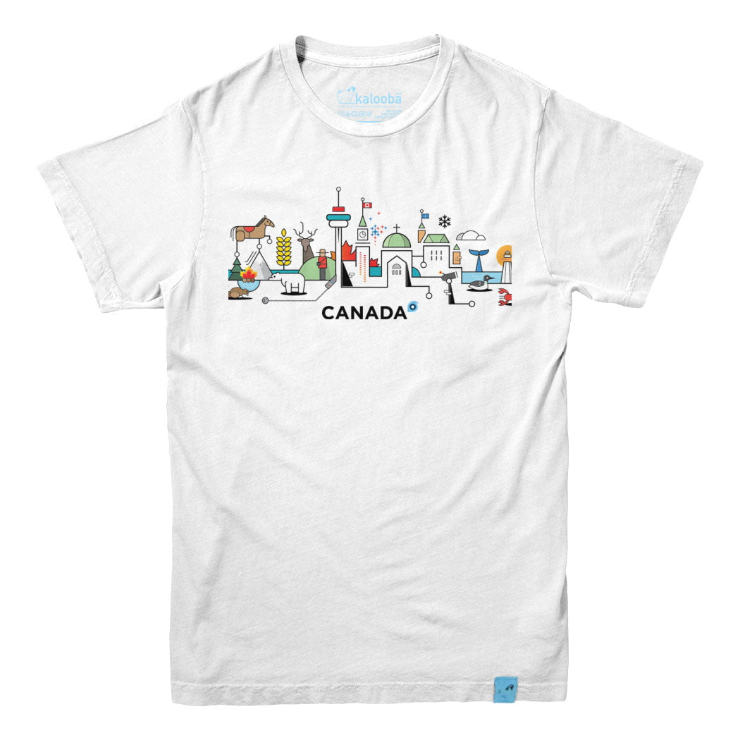 Kalooba Canada Skyline T-shirt