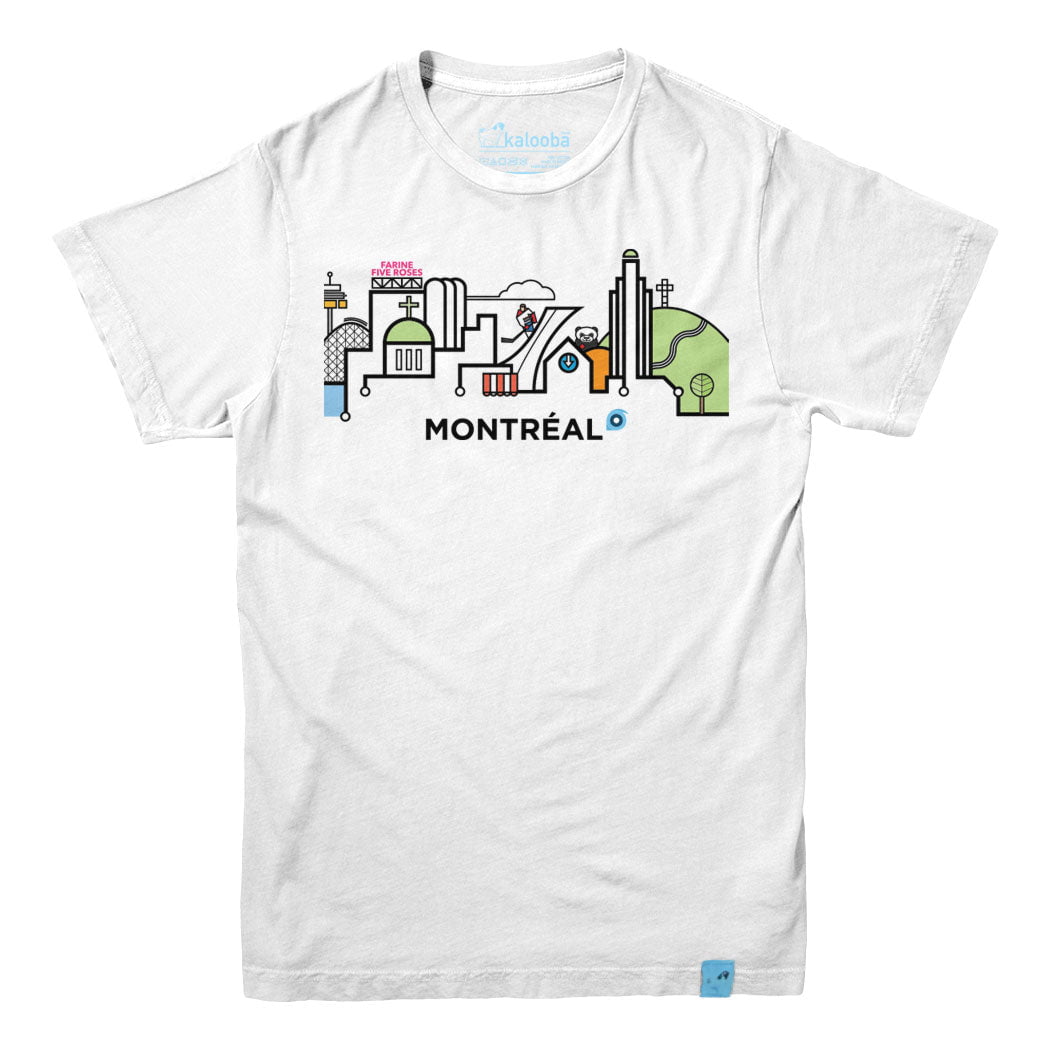 Kalooba Montreal Skyline T-shirt