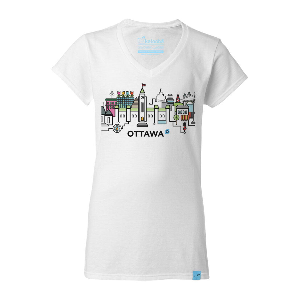 Kalooba Ottawa Skyline T-shirt