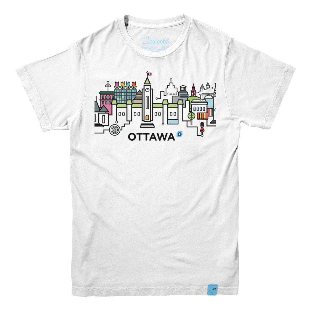 Kalooba Ottawa Skyline T-shirt