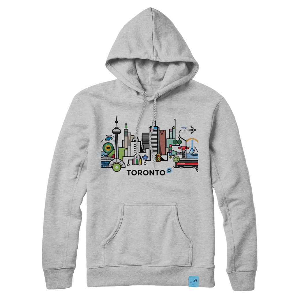 Kalooba Toronto Skyline Hoodie
