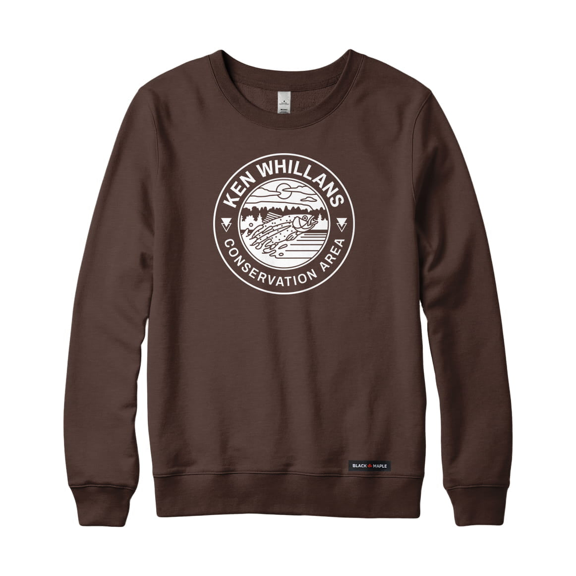 Ken Whillans Conservation Area Monochrome Print Sweatshirt | Credit Valley Parks