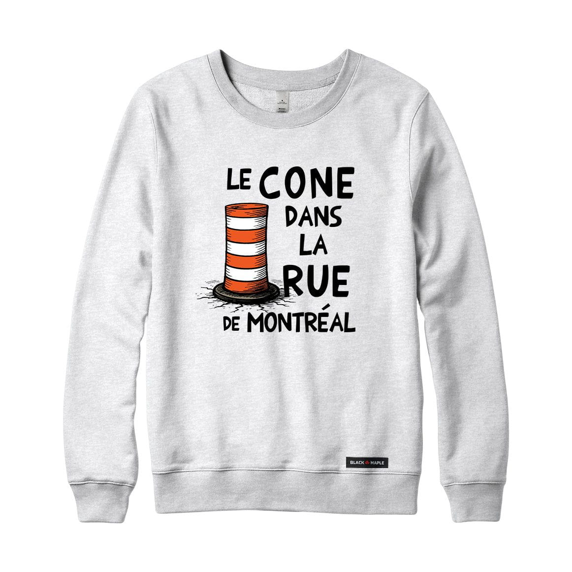 Le Cone Dans La Rue Sweatshirt