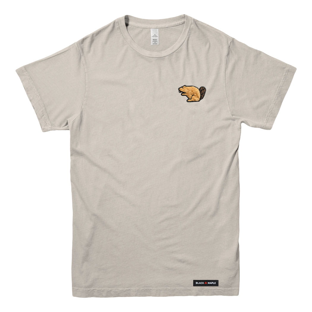 Lucky Beaver Patch T-shirt