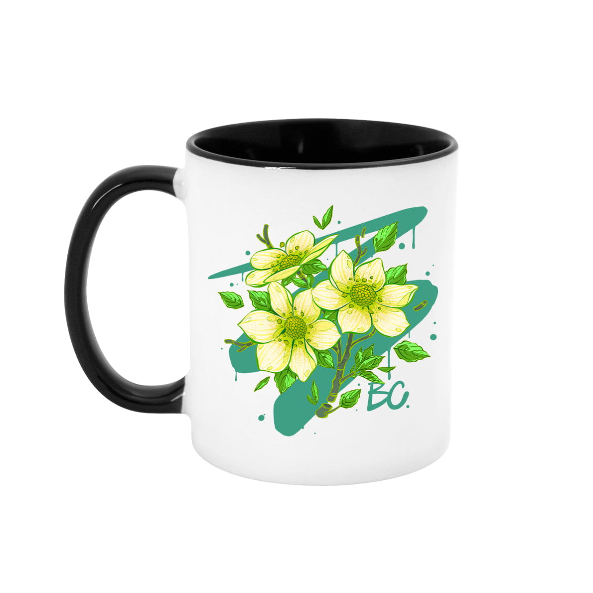 MC Baldassari Blooming in British Columbia 11 oz mug