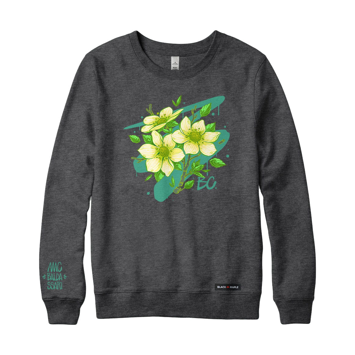 MC Baldassari Blooming in British Columbia Sweatshirt or Hoodie