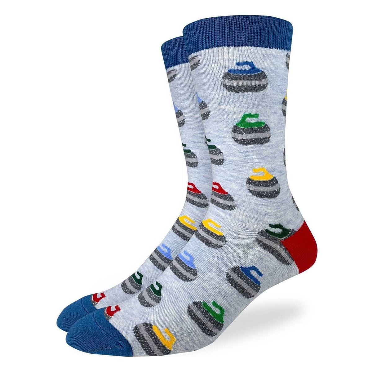 Men's Curling Rocks Socks