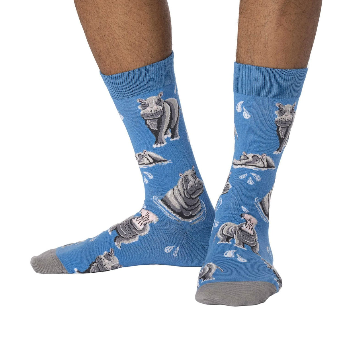 Men's Mighty Hippo Socks