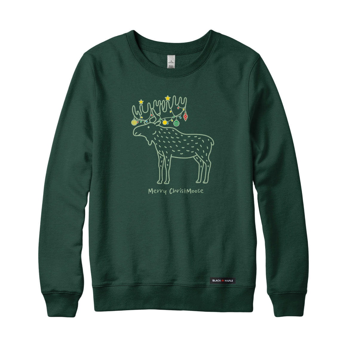 Merry ChristMoose Sweatshirt or Hoodie