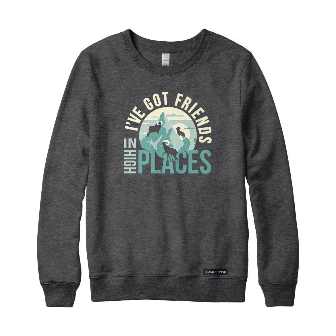 Mountain Bighorn Friends Sweatshirt or Hoodie