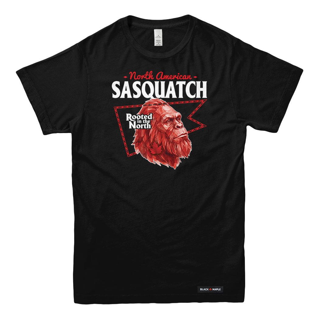 North American Sasquatch Low Poly Bust T-shirt