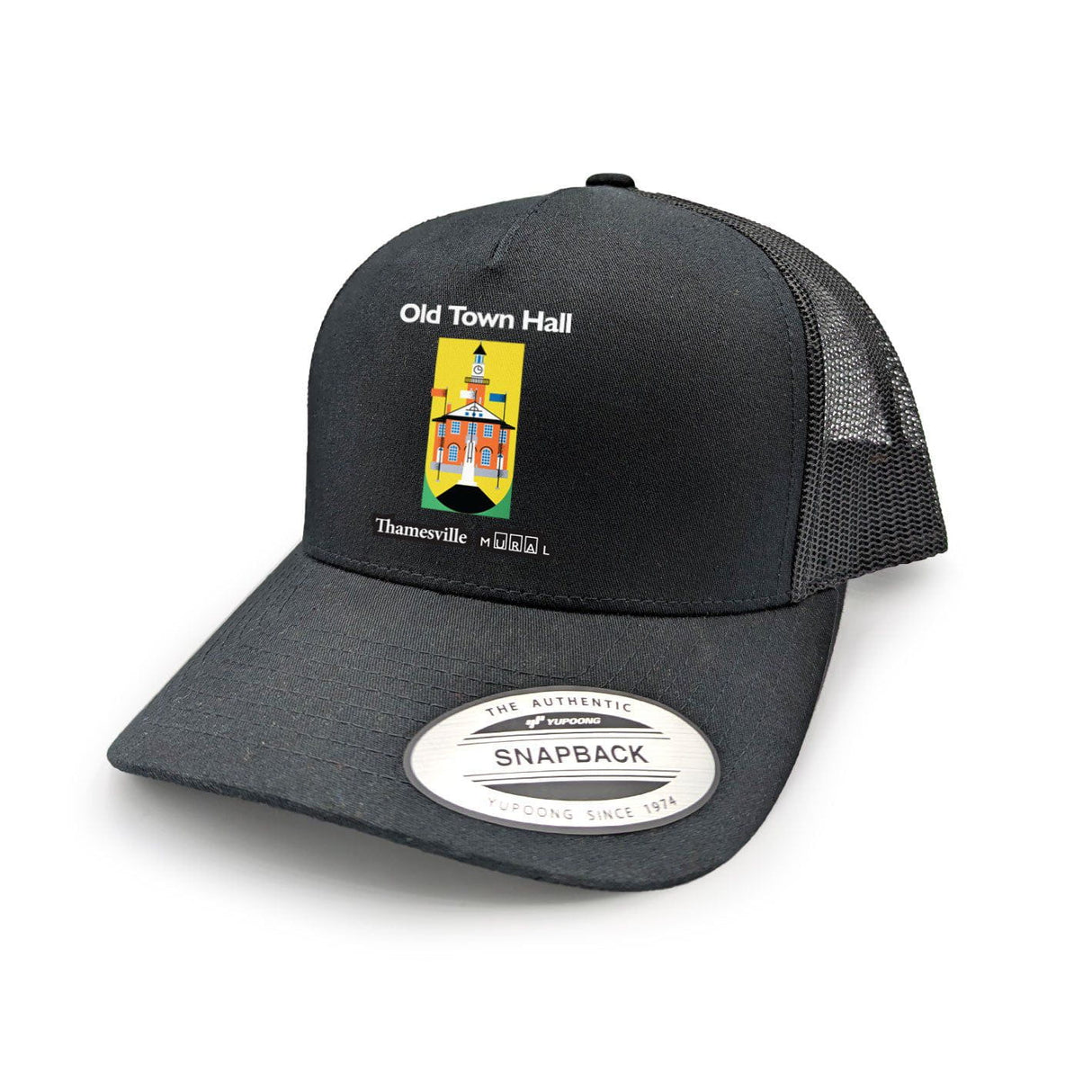 Old Town Hall Thamesville Curved Brim Trucker Cap