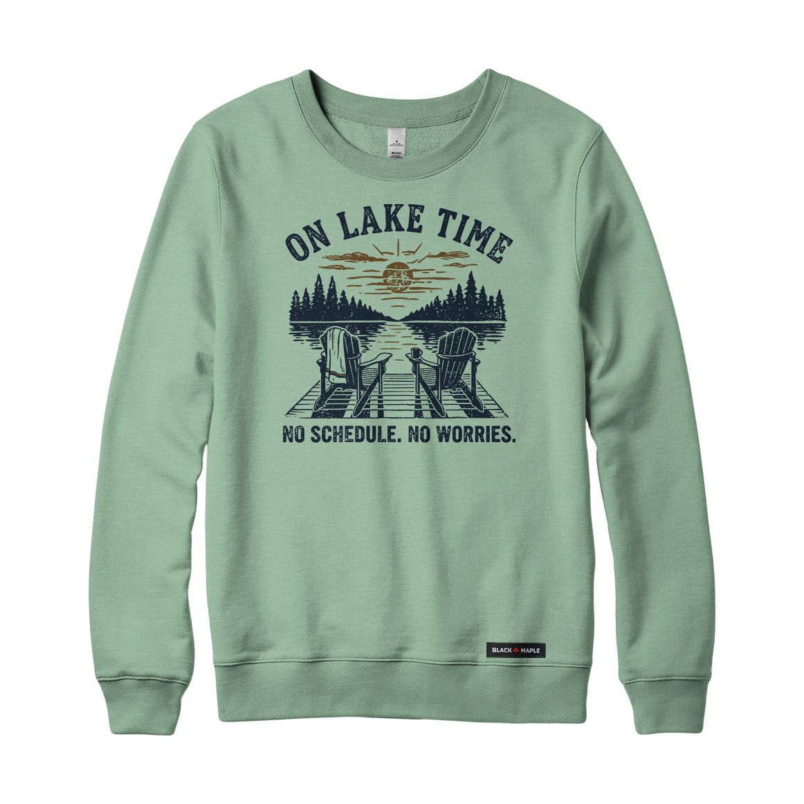 On Lake Time Nostalgia Sweatshirt or Hoodie