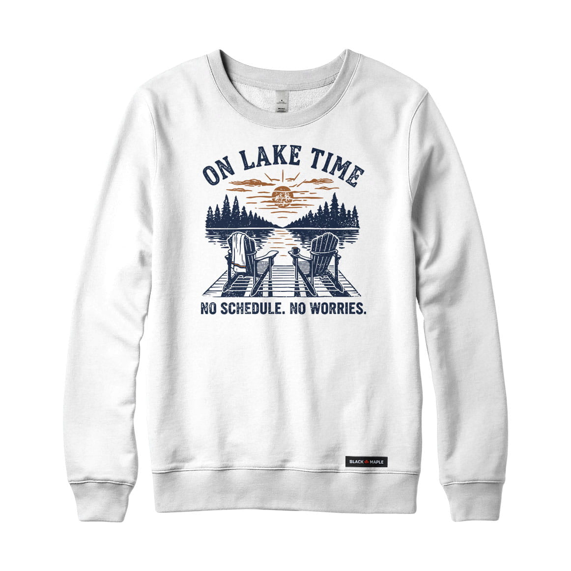 On Lake Time Nostalgia Sweatshirt or Hoodie