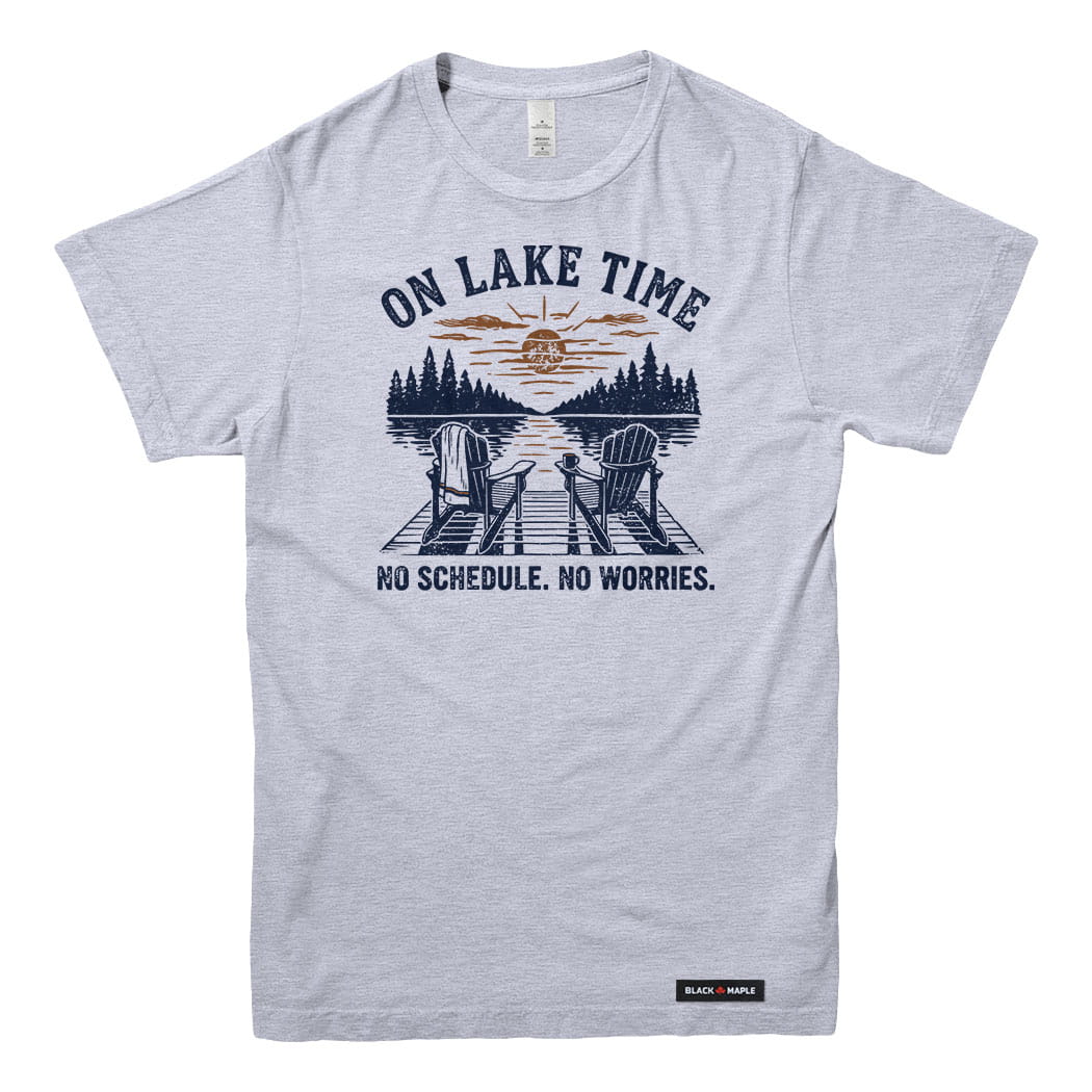 On Lake Time Nostalgia T-shirt