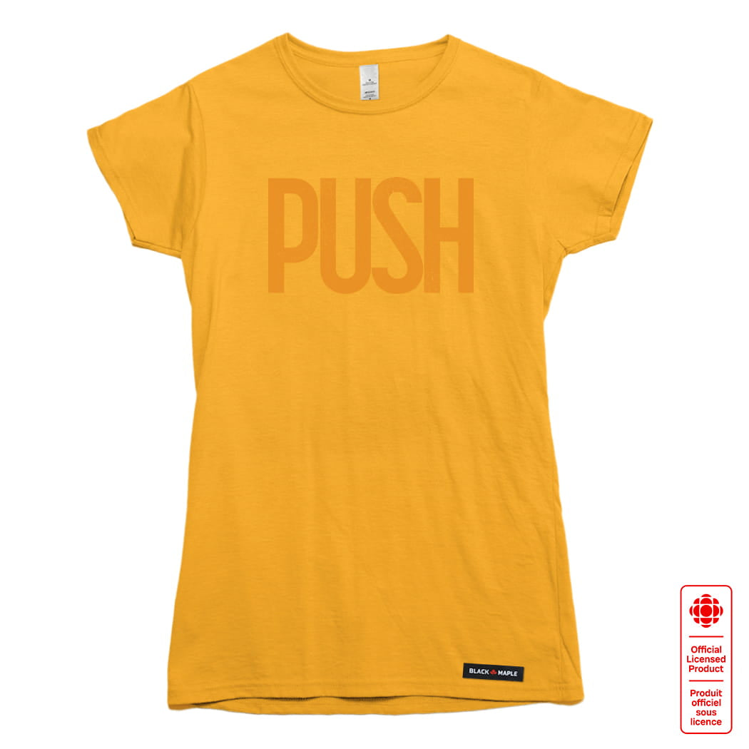PUSH Tone on Tone Logo T-shirt
