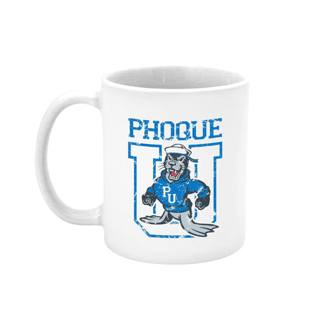 Phoque University Mascot Logo 11 oz mug