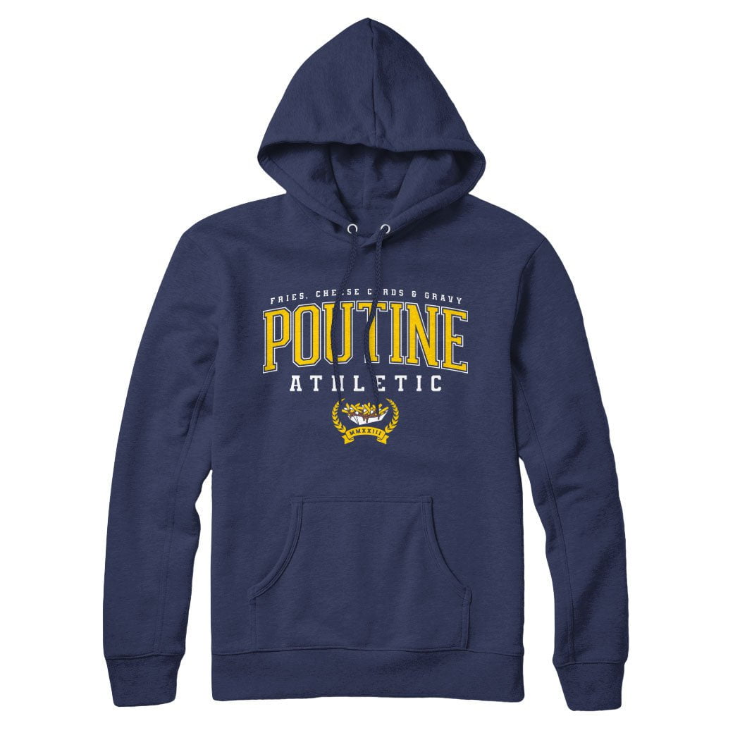 Poutine Athletic Sweatshirt and Hoodie