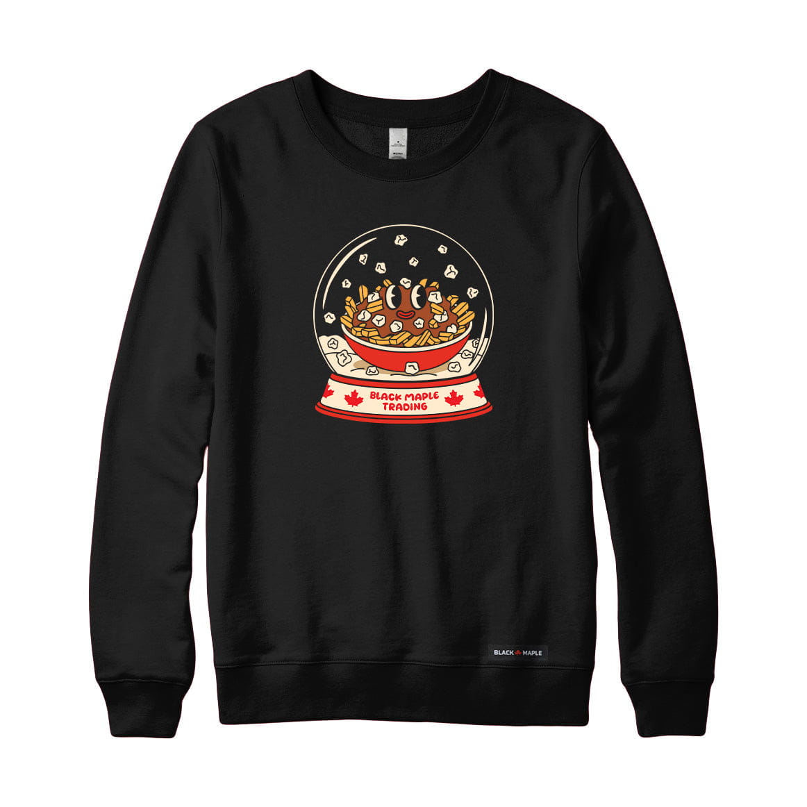 Poutine Snow Globe Sweatshirt or Hoodie