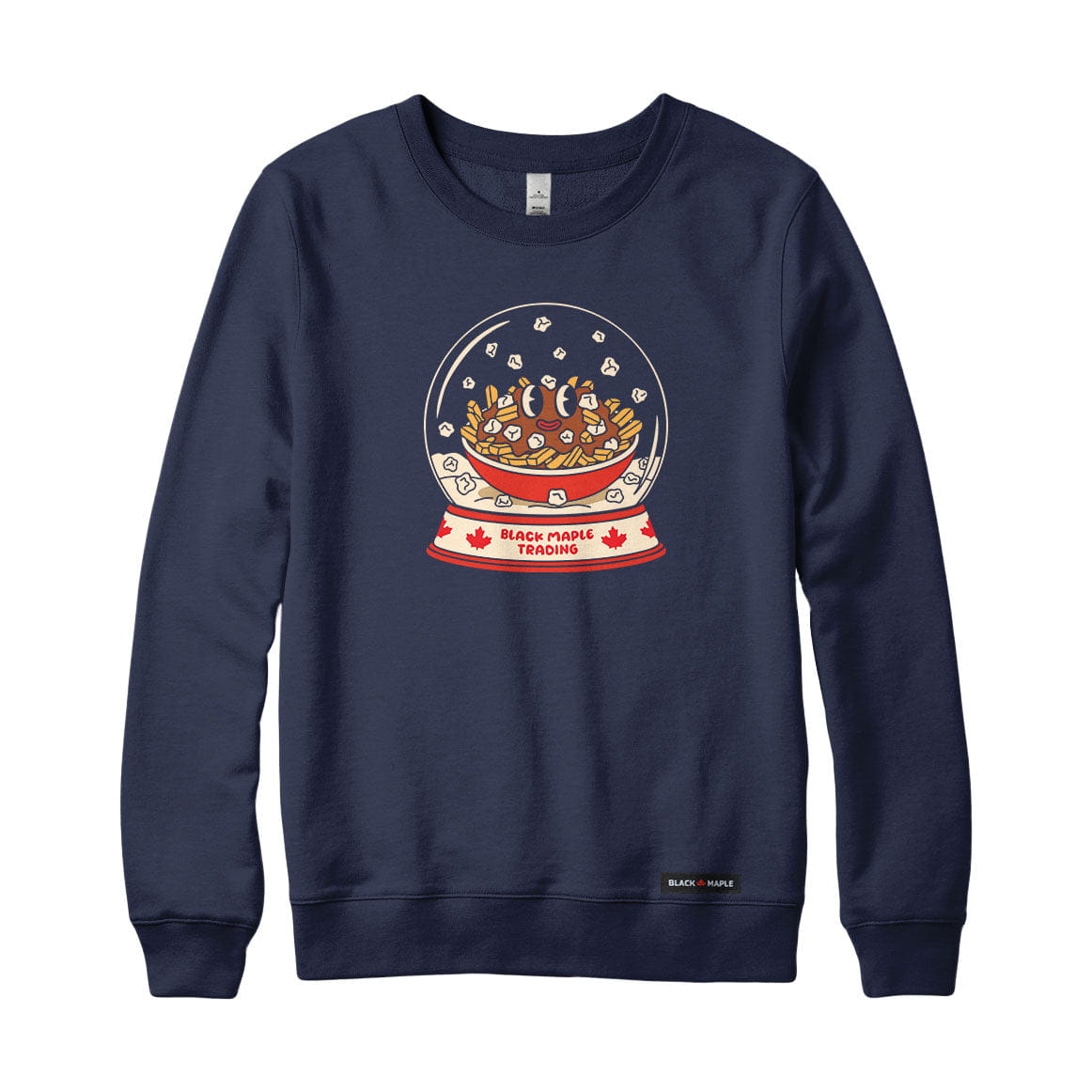 Poutine Snow Globe Sweatshirt or Hoodie
