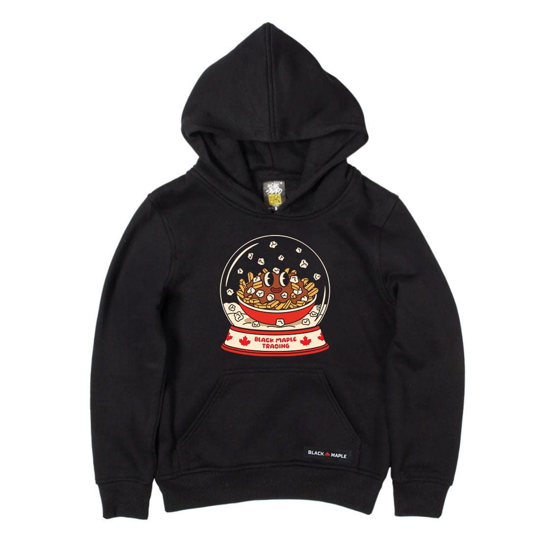 Poutine Snow Globe Kids Sweatshirt or Hoodie
