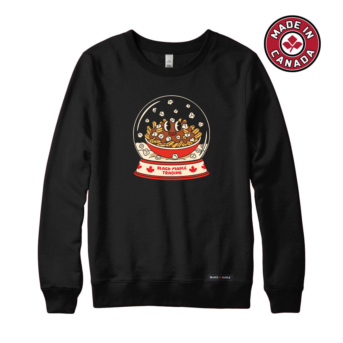 Poutine Snow Globe Sweatshirt or Hoodie