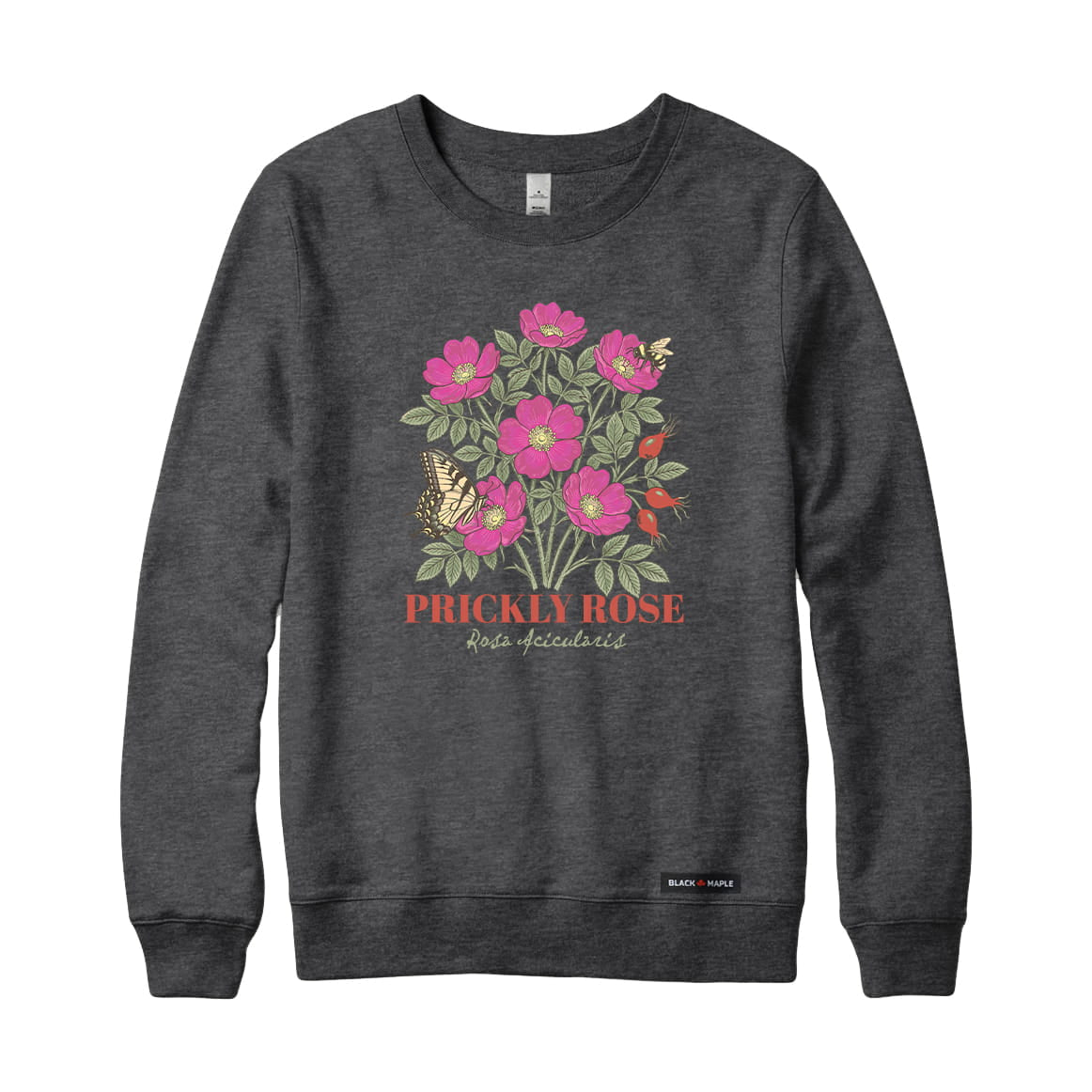Prickly Rose Wildflower Sweatshirt