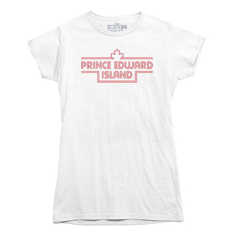 Prince Edward Island Retro Stripe T-shirt