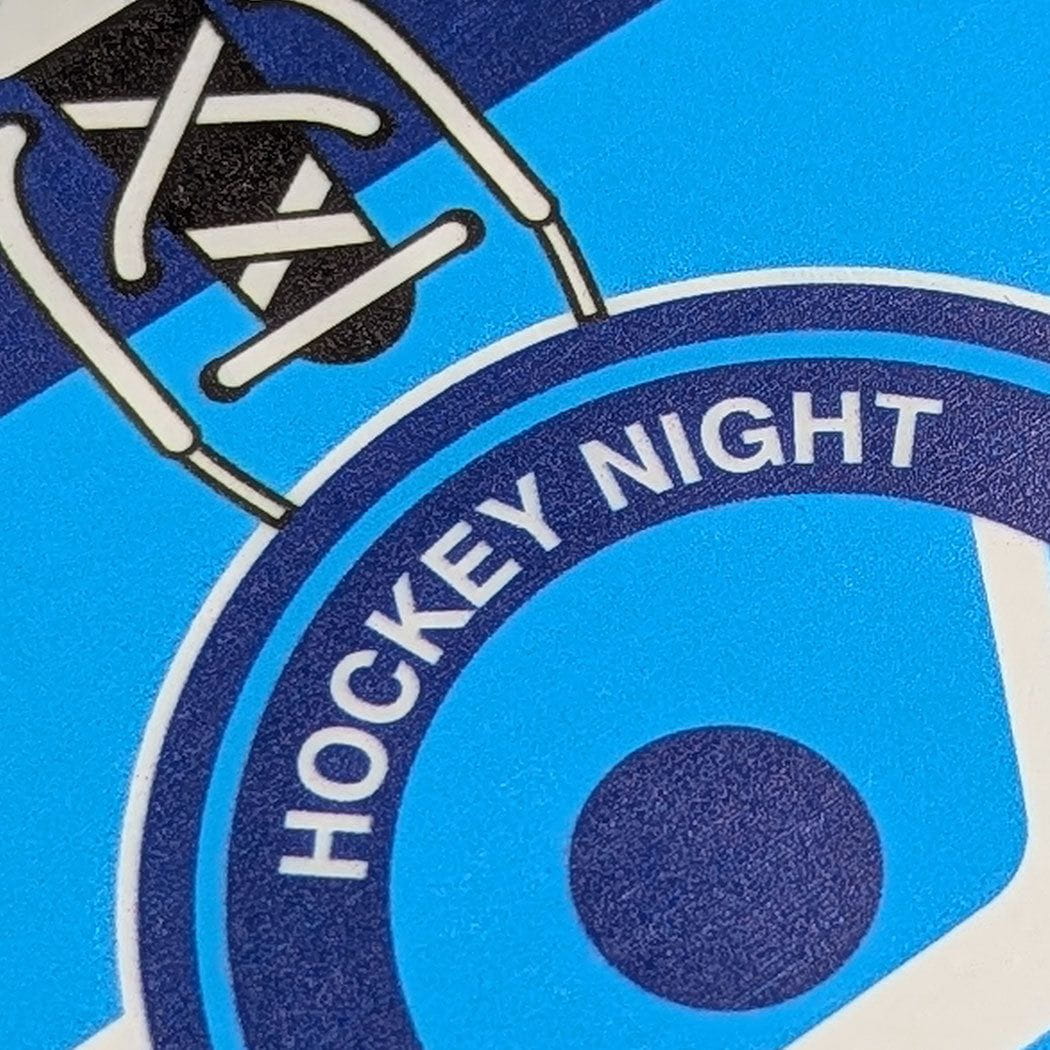 Retro Hockey Night in Canada Luggage Tag