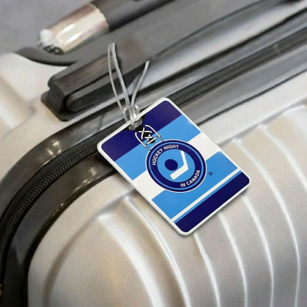 Retro Hockey Night in Canada Luggage Tag