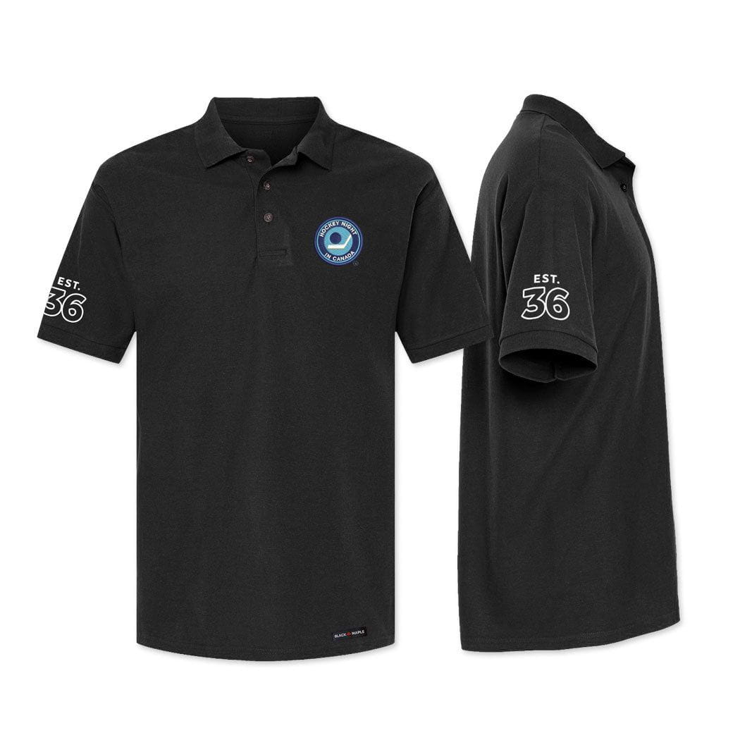 Retro Hockey Night in Canada Est. 1936 Polo Shirt