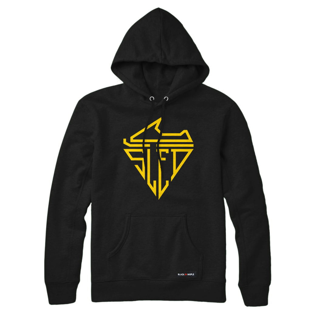 Retro Sled Logo Sweatshirt and Hoodie