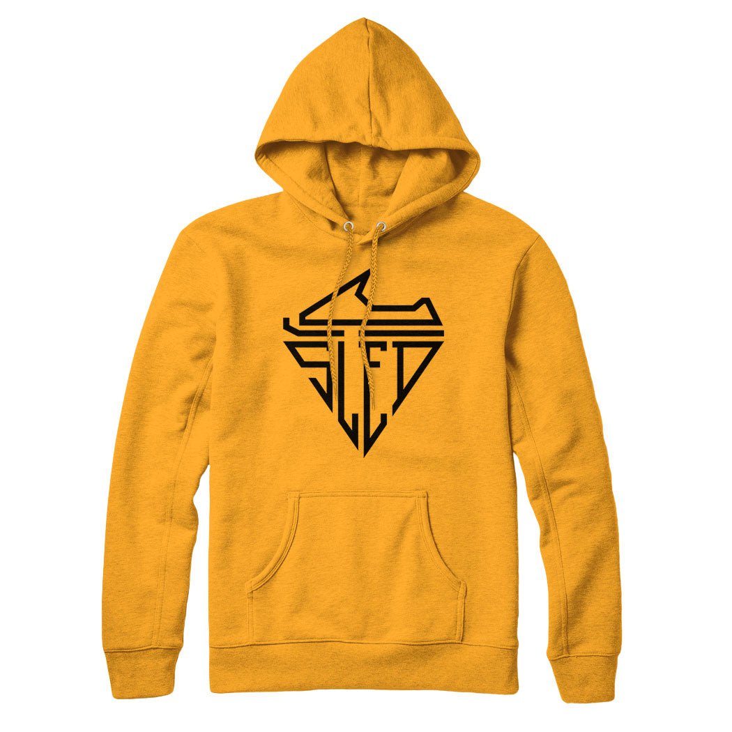 Retro Sled Logo Sweatshirt and Hoodie