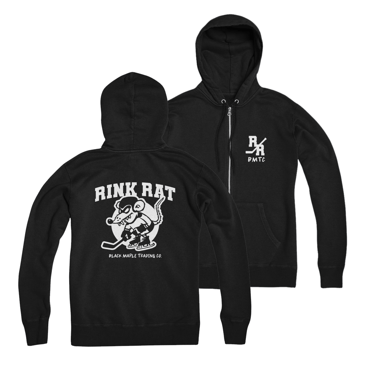 RinkRatZipHoodieProfileBlack.