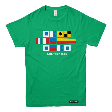 Sail the 7 Seas Signal Flags T-shirt