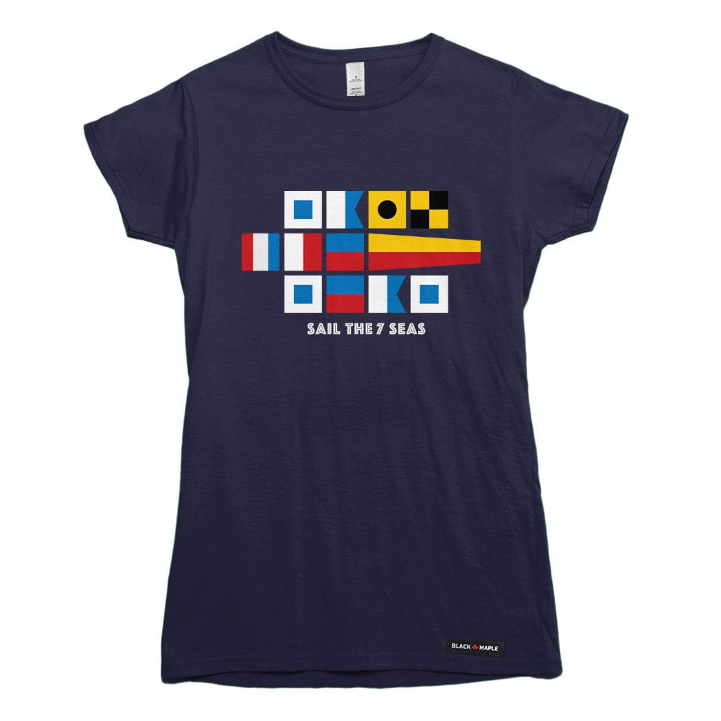 Sail the 7 Seas Signal Flags T-shirt