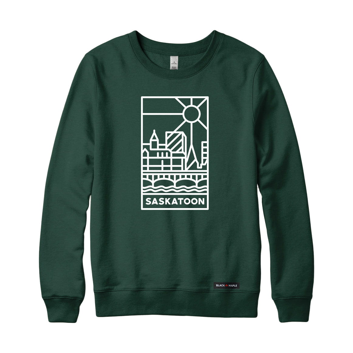 Saskatoon Stained Glass Sweatshirt