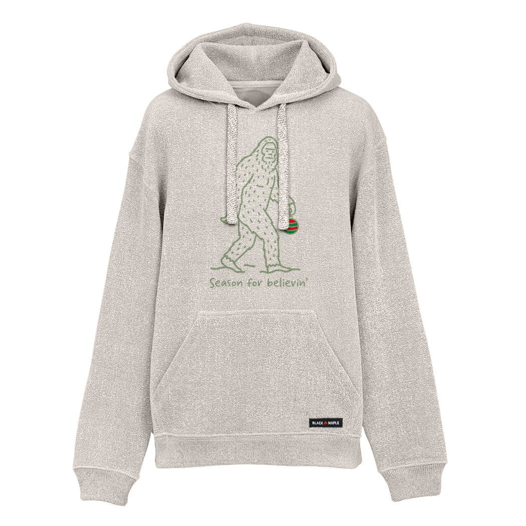 Season for Believin Christmas Sasquatch Nantucket Hoodie