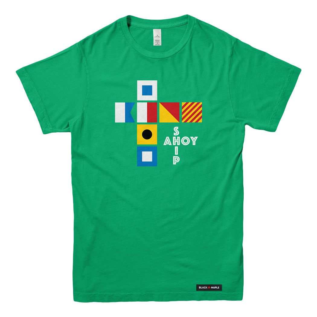 Ship Ahoy Signal Flags T-shirt