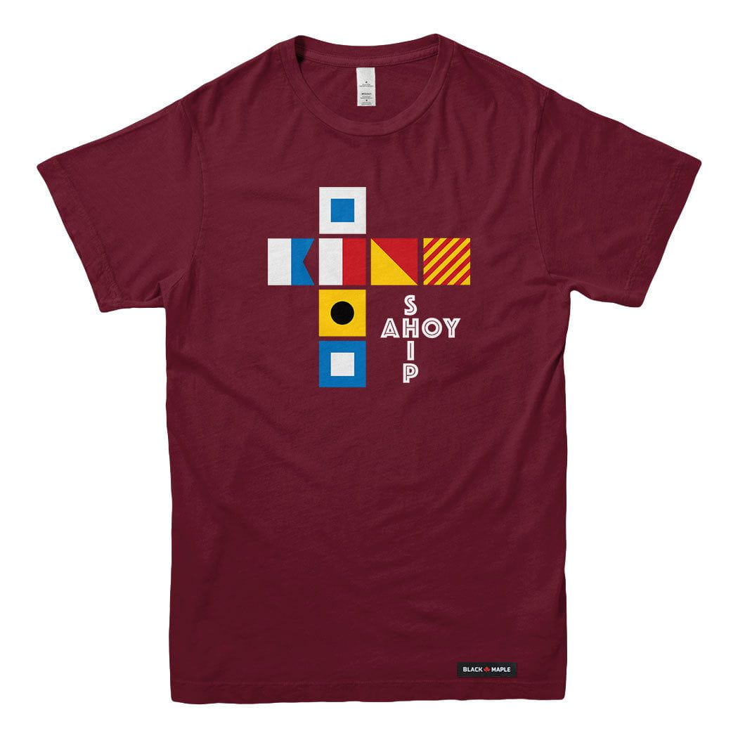 Ship Ahoy Signal Flags T-shirt
